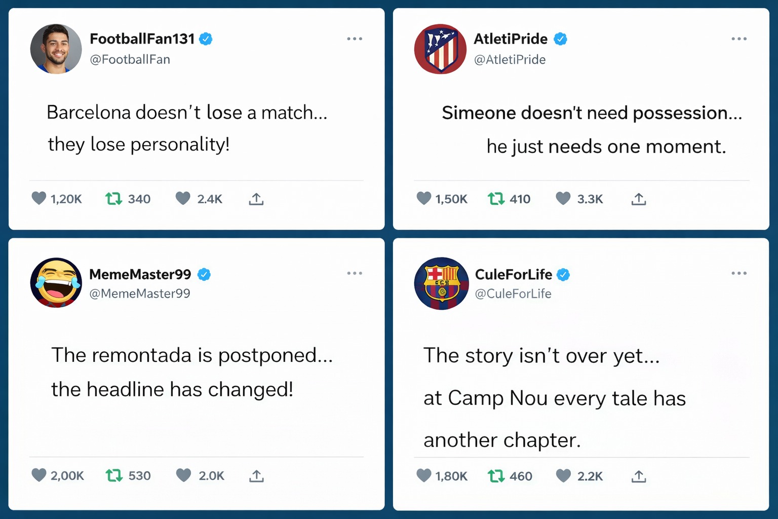 عاصفة في الصحافة واشتباك على المنصات… خسارة برشلونة أمام أتلتيكو تشعل العناوين والترند